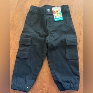 Garanimals Black Cargo Jogger Pants for Kids